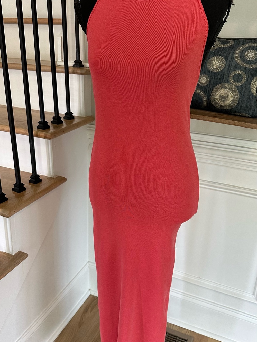 A.L.C. Sleeveless Coral Maxi Dress - Picture 4 of 5